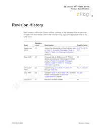 Z8F042APB020SC2106 Datasheet Page 3