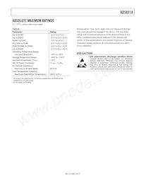 AD5821AD-WAFER Datasheet Page 6