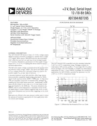 AD7394ARZ Datenblatt Cover