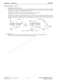 BH2223FV-E2 Datasheet Pagina 11