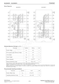 BU2506FV-E2 Datasheet Page 3