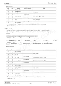 BU9409FV-E2 Datasheet Page 8