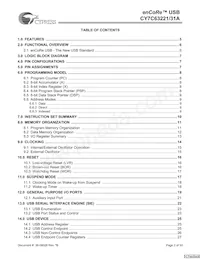 CY7C63231A-SXCT Datenblatt Seite 2