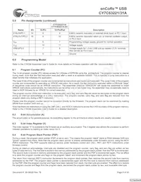 CY7C63231A-SXCT Datenblatt Seite 8