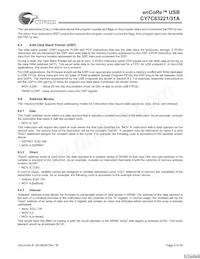 CY7C63231A-SXCT Datenblatt Seite 9