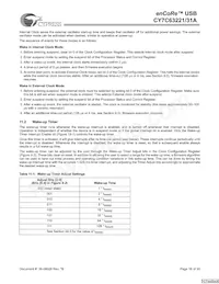 CY7C63231A-SXCT Datenblatt Seite 18