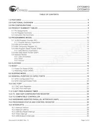 CY7C64113-PVC Datasheet Pagina 2