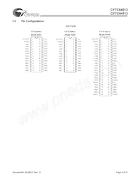CY7C64113-PVC數據表 頁面 9