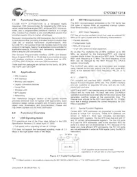 CY7C64714-56LFXC Datenblatt Seite 2