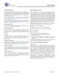 CY8CLED04-68LTXIT Datasheet Pagina 7