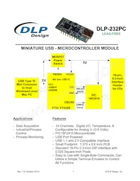 DLP-232PC Datenblatt Cover