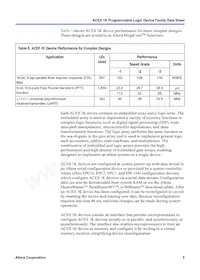 EP1K50QC208-3AA Datasheet Pagina 5