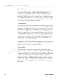 EP20K600CF672I8N Datasheet Pagina 18