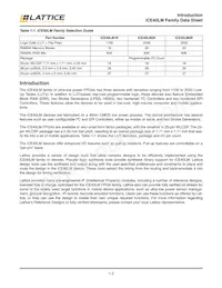 ICE40LM4K-CM49TR1K Datasheet Pagina 3