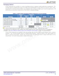 ICE65L08F-TCS110I Datasheet Pagina 3