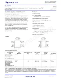 ISL22316UFRT10Z-TK Datasheet Copertura