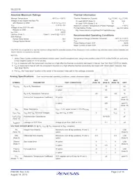 ISL22316UFRT10Z-TK Datasheet Page 3