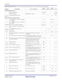 ISL22316UFRT10Z-TK Datasheet Pagina 5