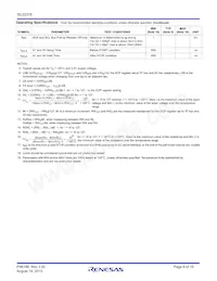 ISL22316UFRT10Z-TK Datenblatt Seite 6