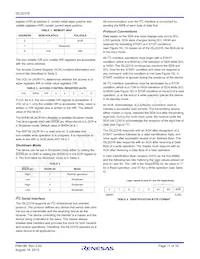 ISL22316UFRT10Z-TK Datasheet Pagina 11