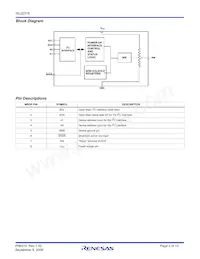 ISL22319UFU8Z-TK Datasheet Pagina 2