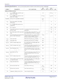 ISL22319UFU8Z-TK Datenblatt Seite 5