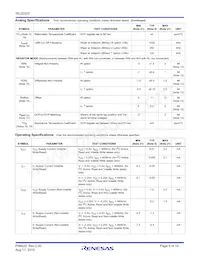 ISL22323WFR16Z-TK Datenblatt Seite 5