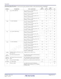 ISL22323WFR16Z-TK Datenblatt Seite 6