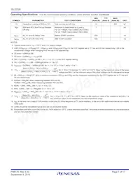 ISL22326UFV14Z-TK Datasheet Page 7