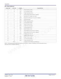 ISL22343WFV20Z-TK Datenblatt Seite 3