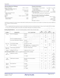 ISL22343WFV20Z-TK Datenblatt Seite 4