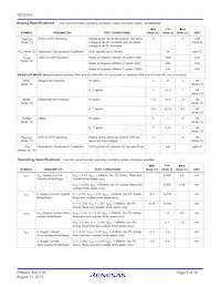 ISL22343WFV20Z-TK Datasheet Pagina 5