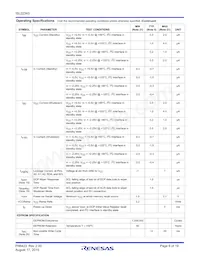 ISL22343WFV20Z-TK Datasheet Pagina 6