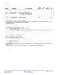 ISL22343WFV20Z-TK Datasheet Pagina 8