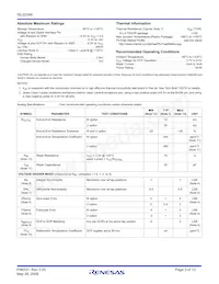 ISL22349WFV14Z-TK Datasheet Pagina 3