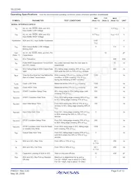 ISL22349WFV14Z-TK Datasheet Pagina 5