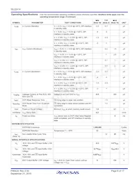 ISL22414WFU10Z-T7A Datenblatt Seite 6