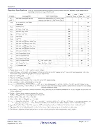 ISL22414WFU10Z-T7A Datasheet Pagina 7