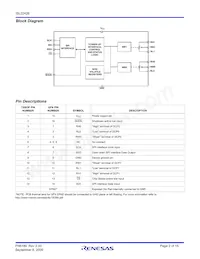 ISL22426WFR16Z-TK Datasheet Pagina 2