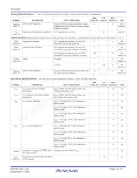 ISL22426WFR16Z-TK Datenblatt Seite 4