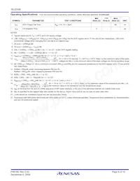 ISL22426WFR16Z-TK Datasheet Pagina 6