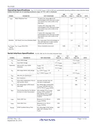 ISL23328UFVZ-TK Datasheet Pagina 7