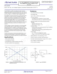 ISL23345UFRZ-T7A Datasheet Copertura