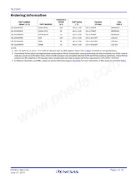 ISL23345UFRZ-T7A Datasheet Pagina 3