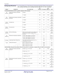 ISL23345UFRZ-T7A Datasheet Pagina 5