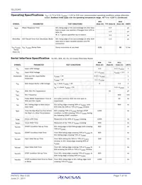 ISL23345UFRZ-T7A Datasheet Pagina 7