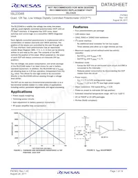 ISL23348WFRZ-TK Datasheet Copertura