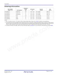 ISL23348WFRZ-TK Datenblatt Seite 3