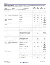 ISL23348WFRZ-TK Datenblatt Seite 5