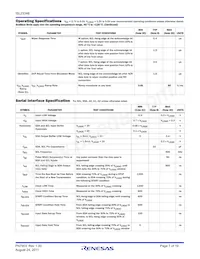 ISL23348WFRZ-TK Datasheet Pagina 7